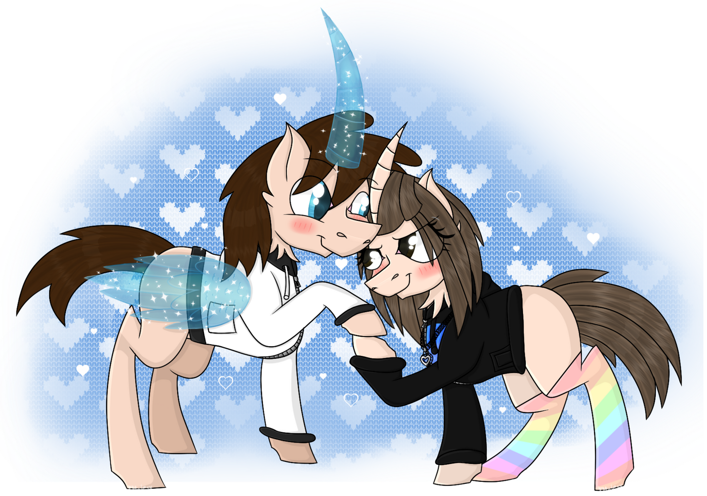 Shaded with 2 characters